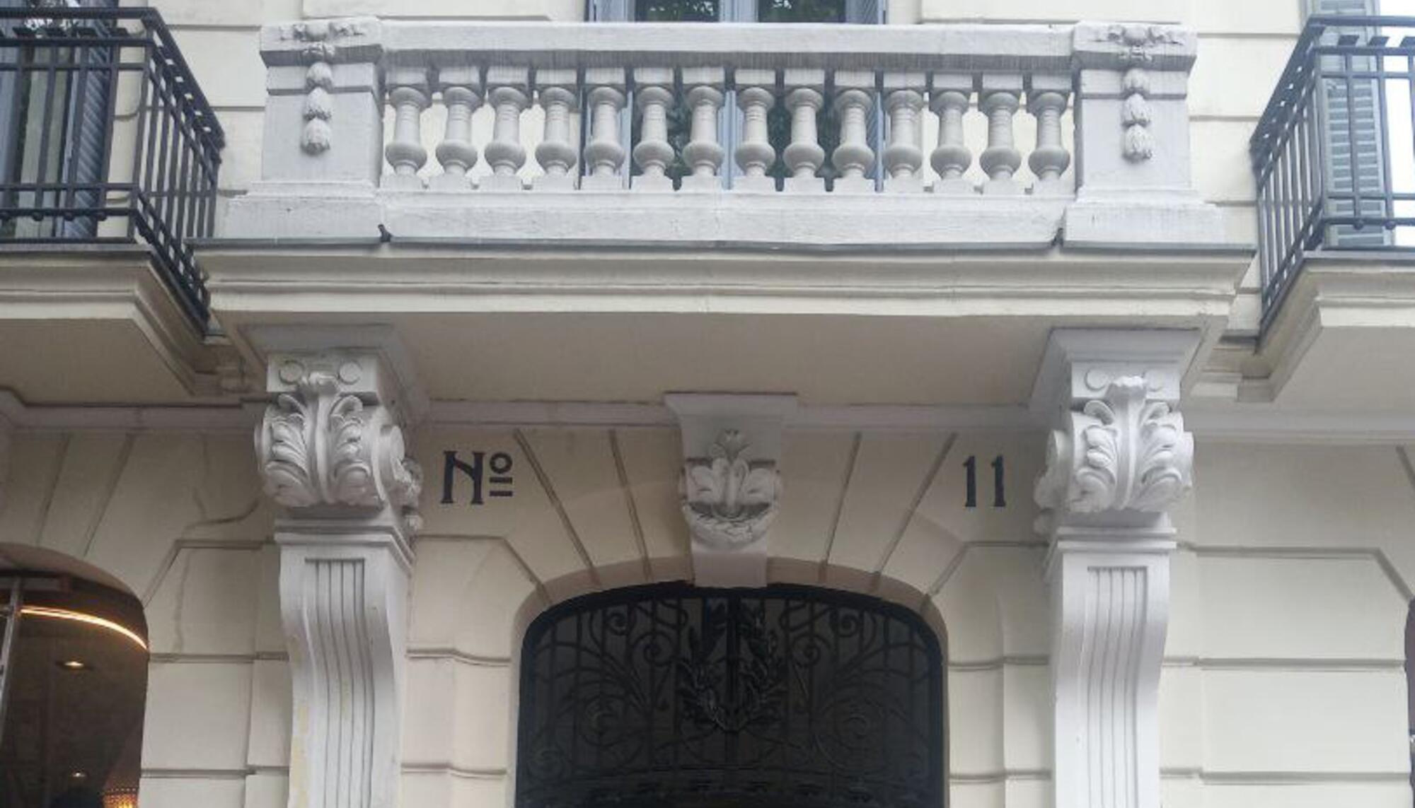 Portal 11 de la calle Velázquez, en Madrid
